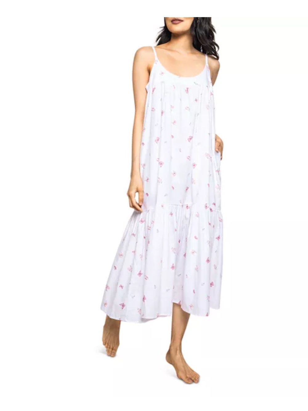 Petite Plume Chloe Butterflies Midi Nightgown